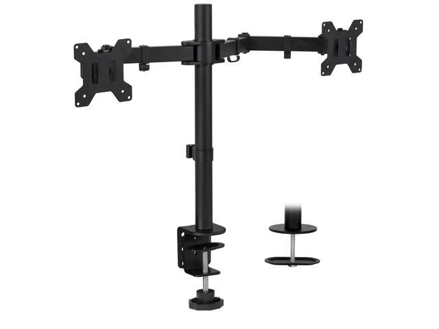 Mount-It! Dual Monitor Mount Fits Up to 32' Screens Full Motion Gaming VESA Stand
